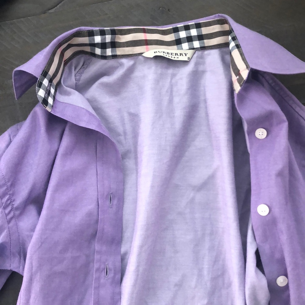 Purple Burberry size small